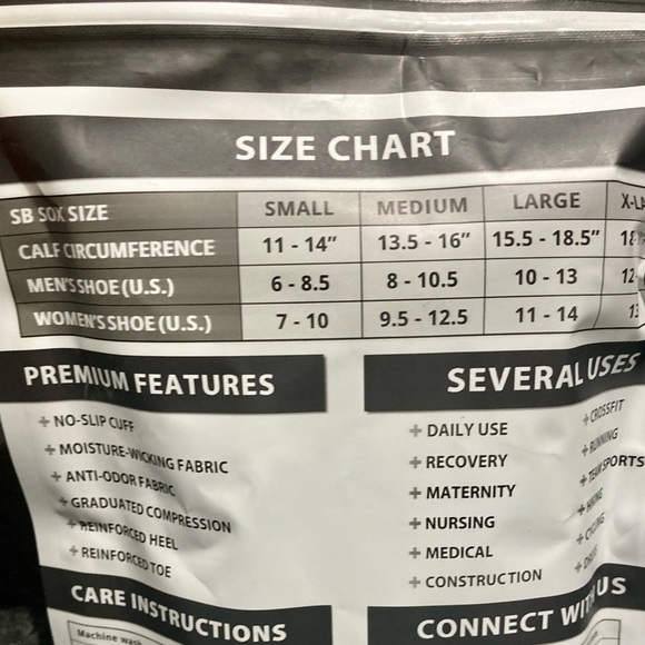 Compression Socks Women Pink Large Pregnancy Blood Circulation Swelling NEW - Picture 5 of 10